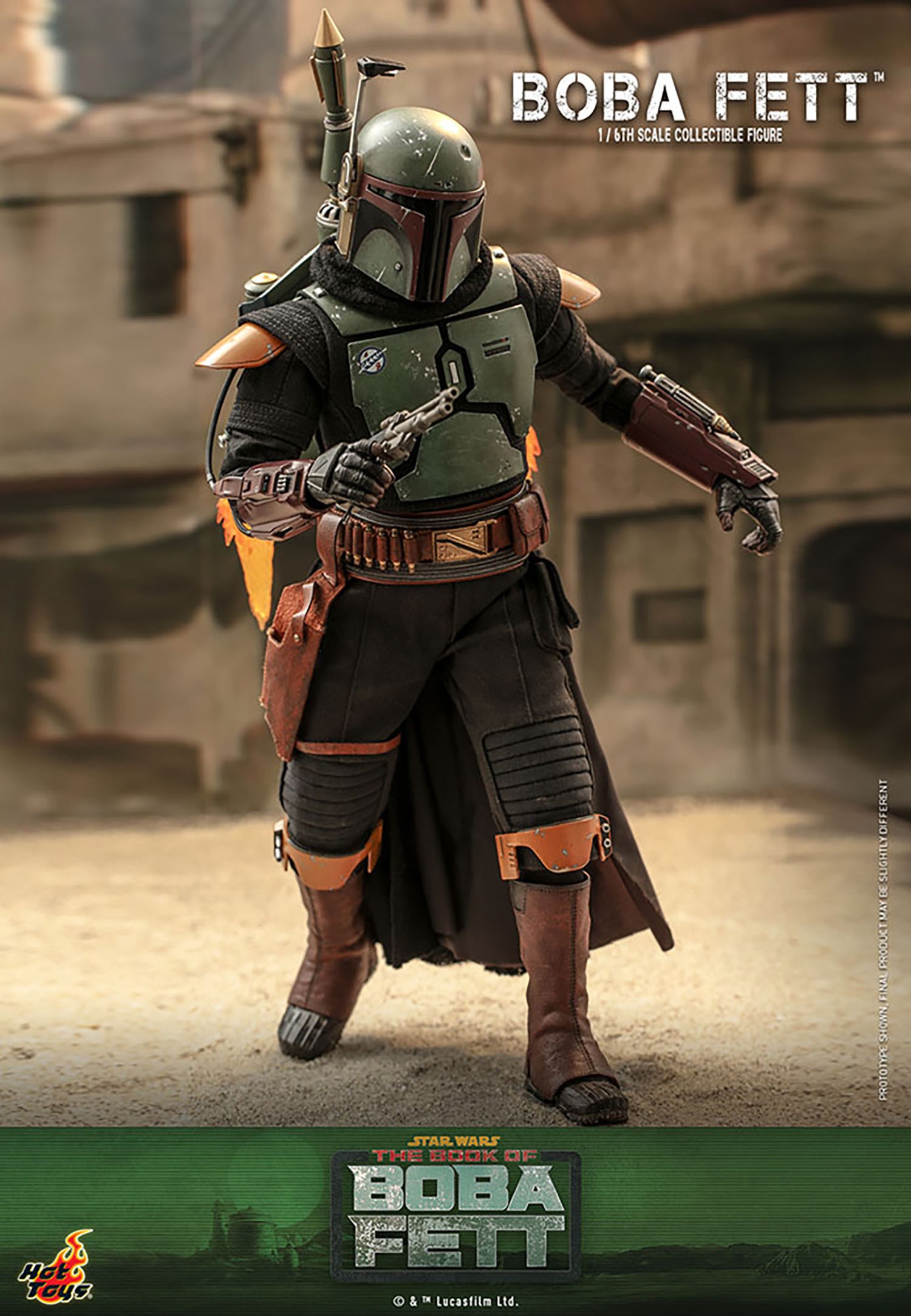 Boba Fett Sixth Scale Figure by Hot Toys Sideshow Collectibles
