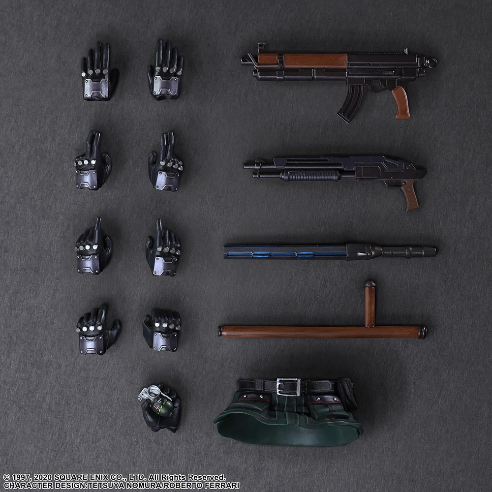Shinra Elite Security Officer and Motorcycle Set