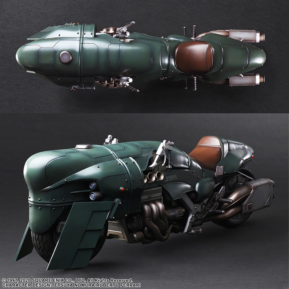 Shinra Elite Security Officer and Motorcycle Set