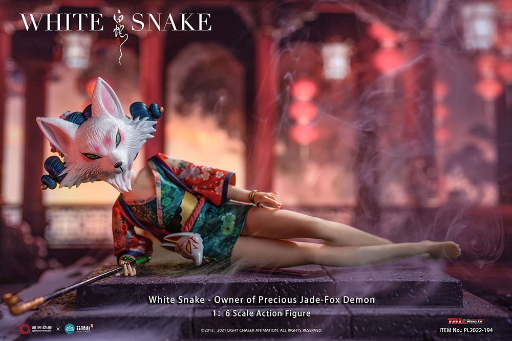 White Snake - Owner of Precious Jade - Fox Demon- Prototype Shown