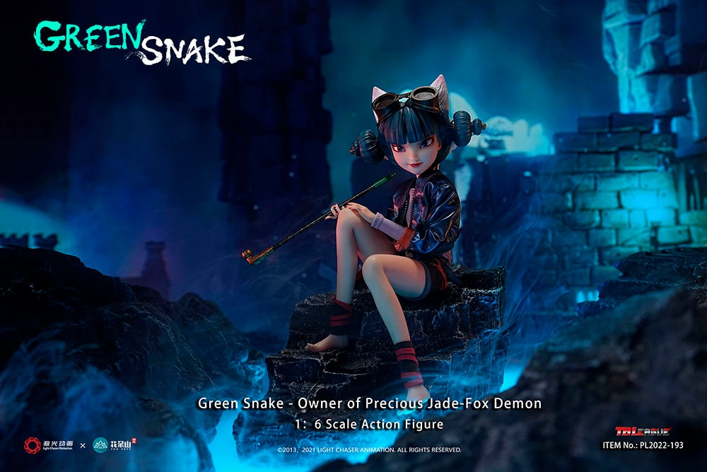 Green Snake - Owner of Precious Jade - Fox Demon- Prototype Shown