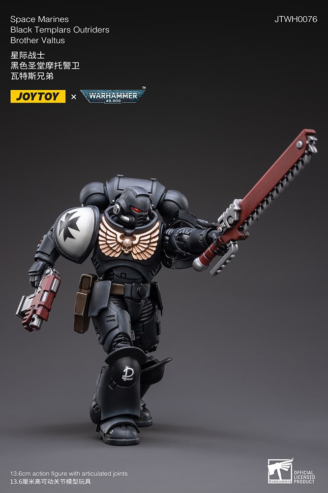 Black Templars Outriders Brother Valtus- Prototype Shown