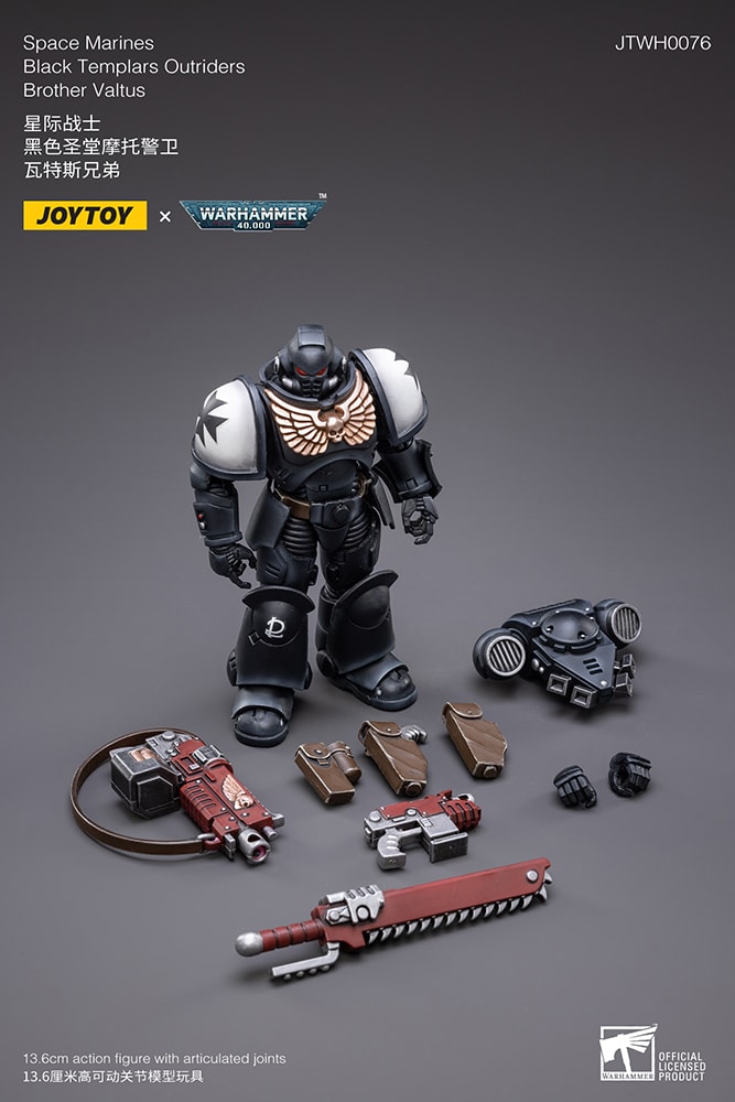 Black Templars Outriders Brother Valtus