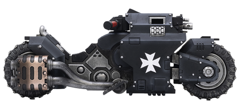 Black Templars Outriders Bike