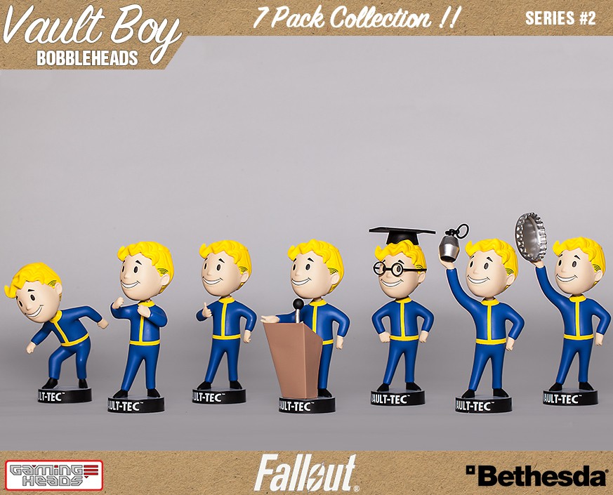 Vault Boy 111 Bobbleheads 7 Pack
