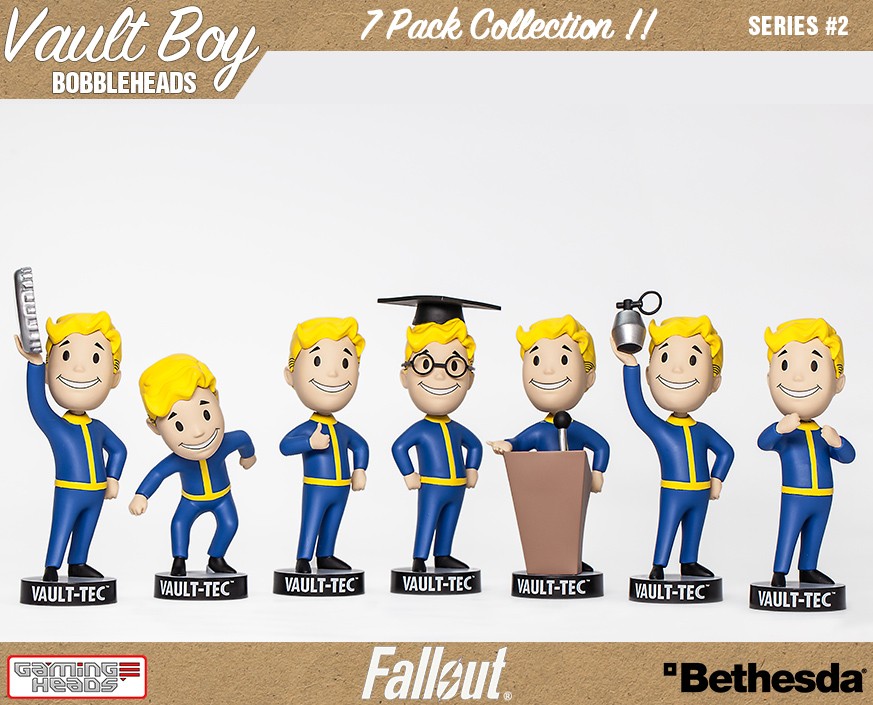 Vault Boy 111 Bobbleheads 7 Pack