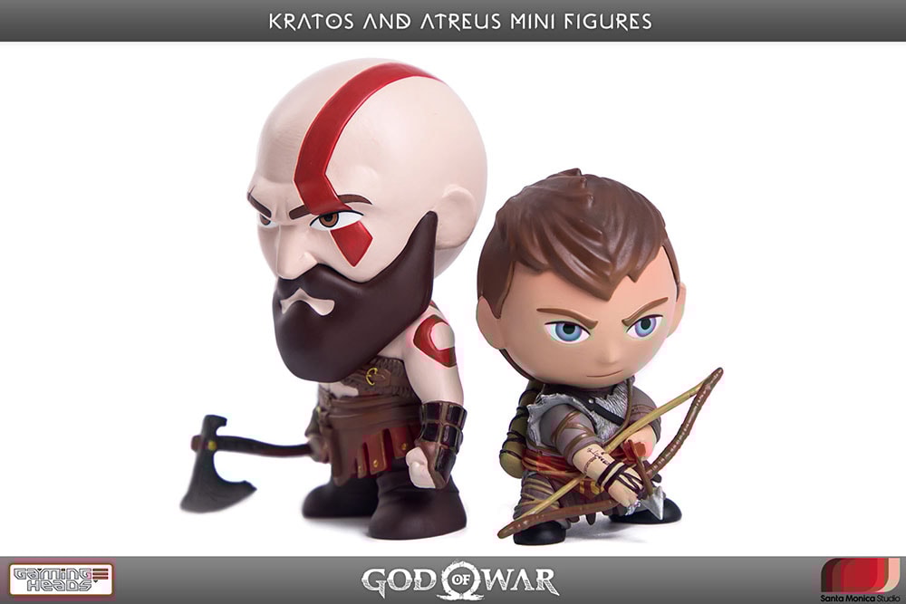 Kratos and Atreus Mini Figures