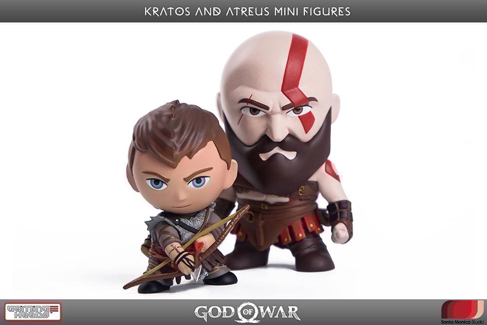Kratos and Atreus Mini Figures