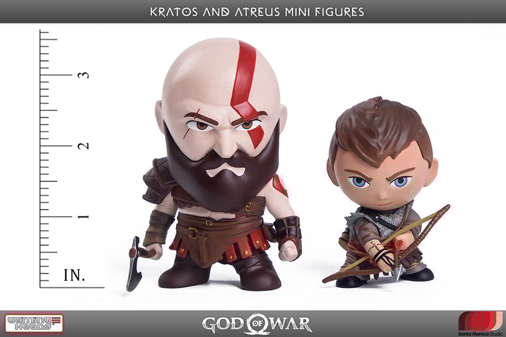 Kratos and Atreus Mini Figures