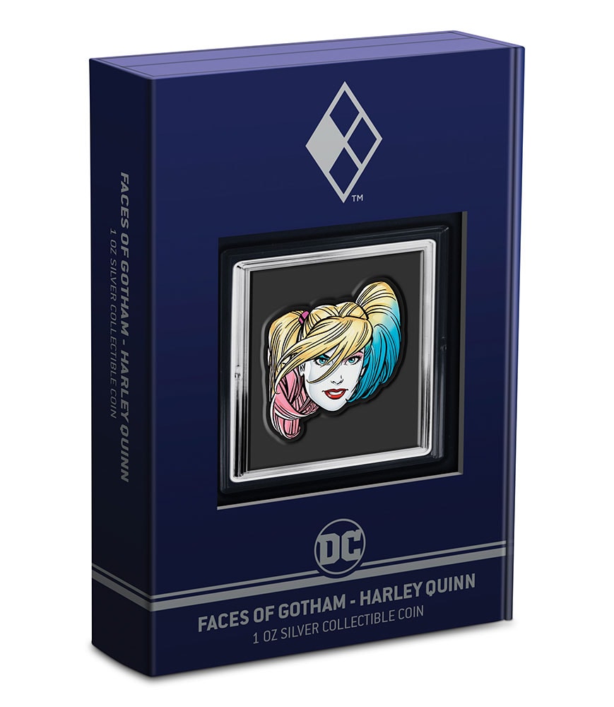 Harley Quinn 1oz Silver Coin (Prototype Shown) View 4