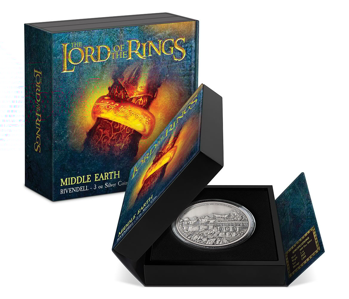 Rivendell 3oz Silver Coin