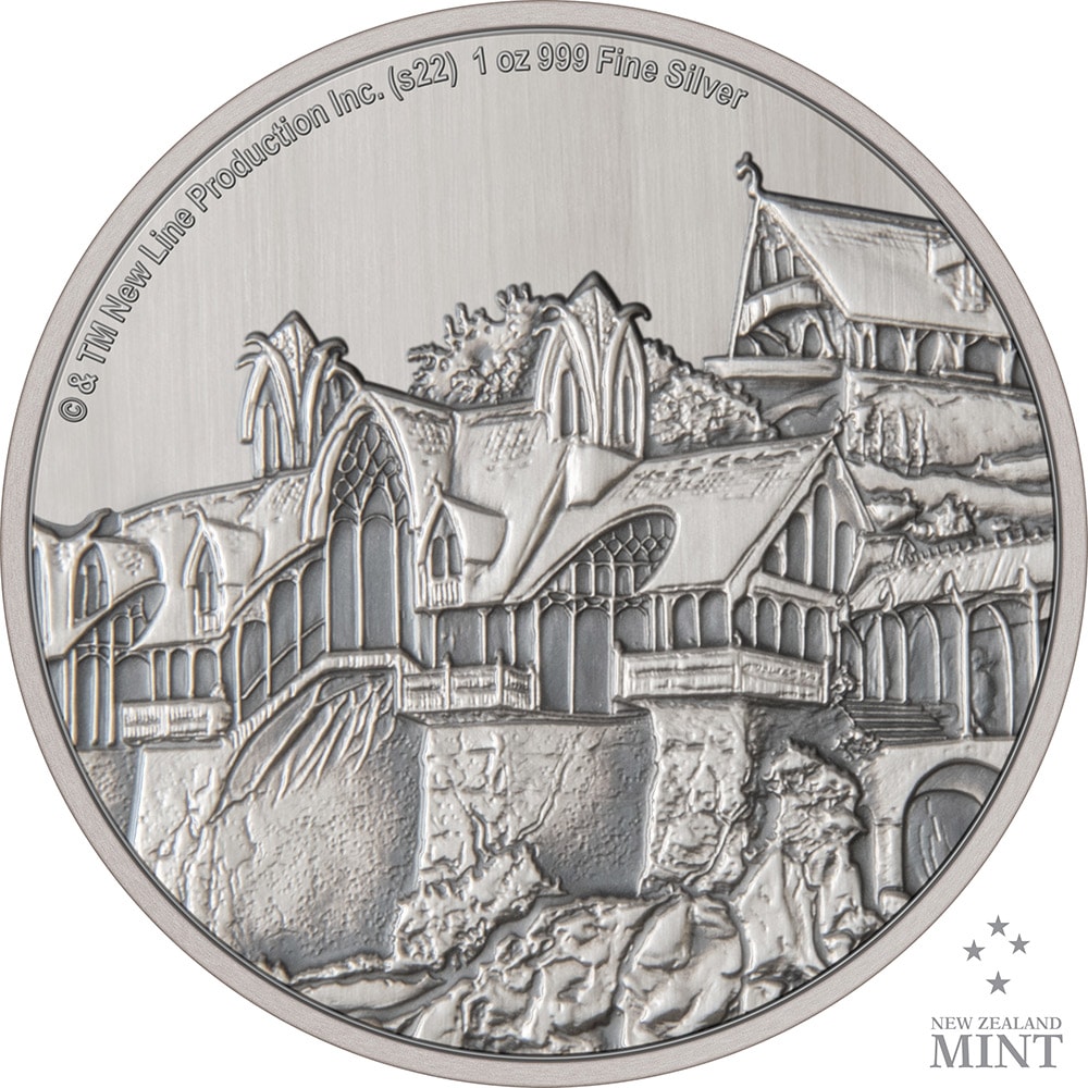 Rivendell 1oz Silver Coin- Prototype Shown
