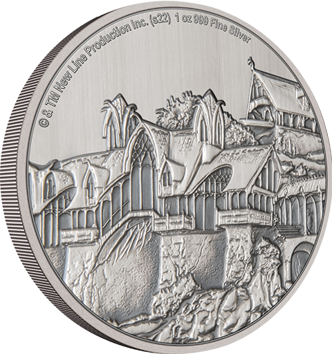 Rivendell 1oz Silver Coin- Prototype Shown