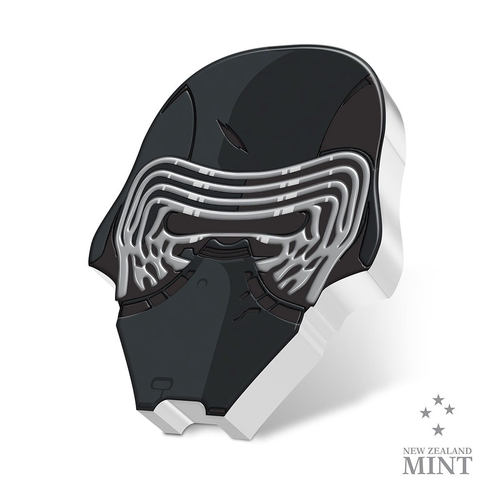 Kylo Ren 1oz Silver Coin- Prototype Shown
