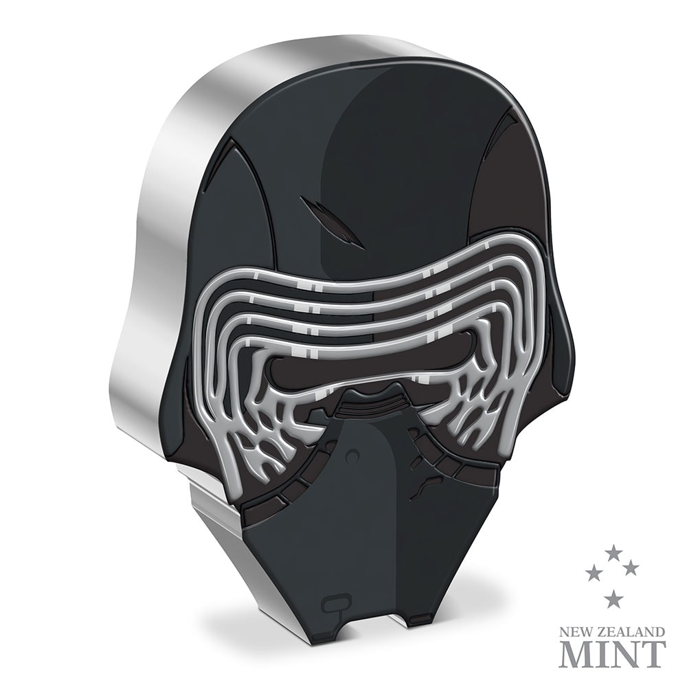 Kylo Ren 1oz Silver Coin- Prototype Shown