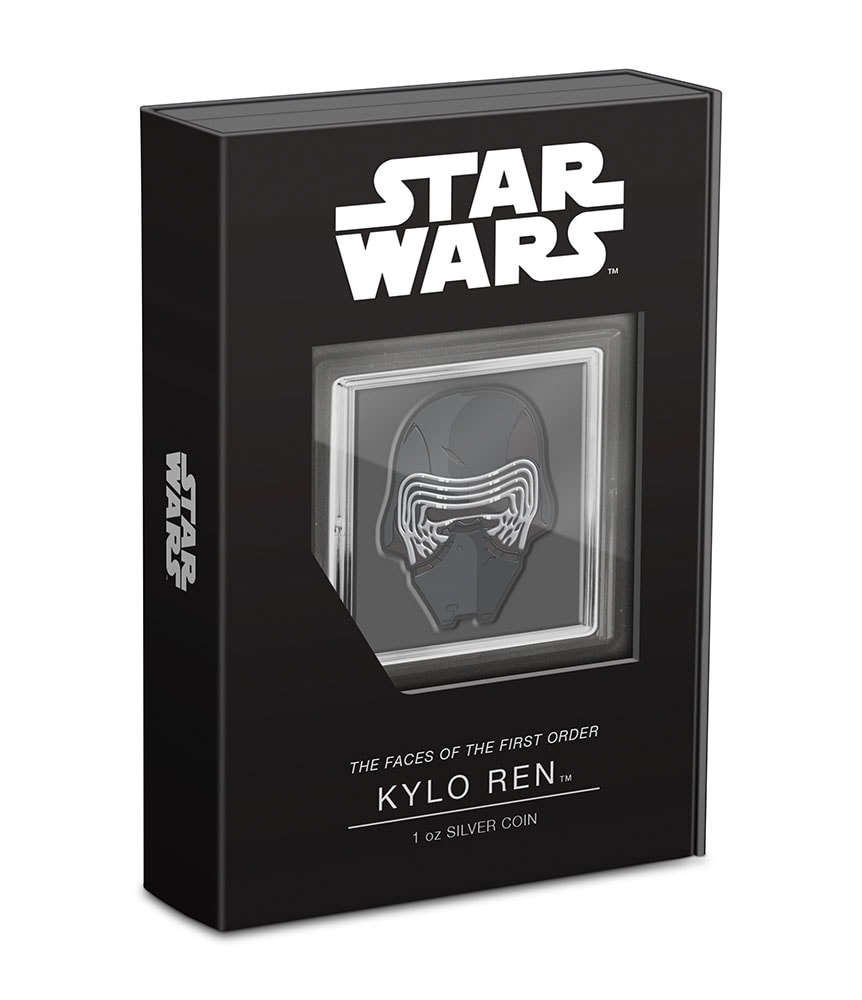 Kylo Ren 1oz Silver Coin- Prototype Shown