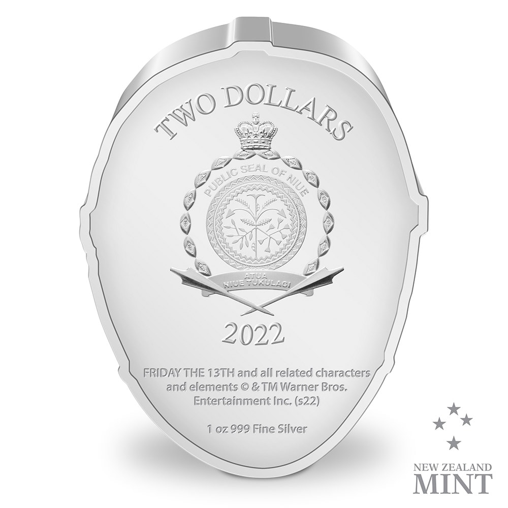 Friday the 13th 1oz Silver Coin- Prototype Shown