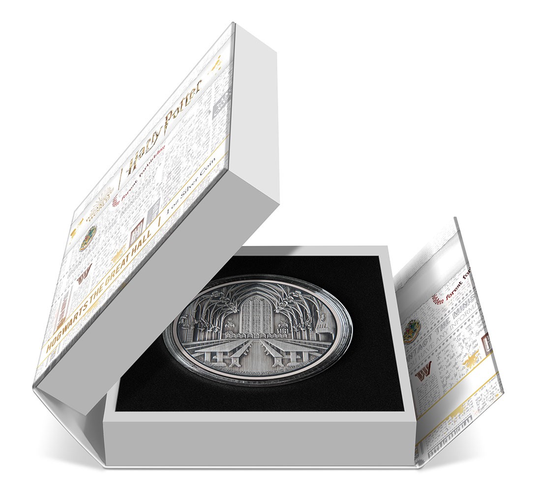 Hogwarts Great Hall 1oz Silver Coin
