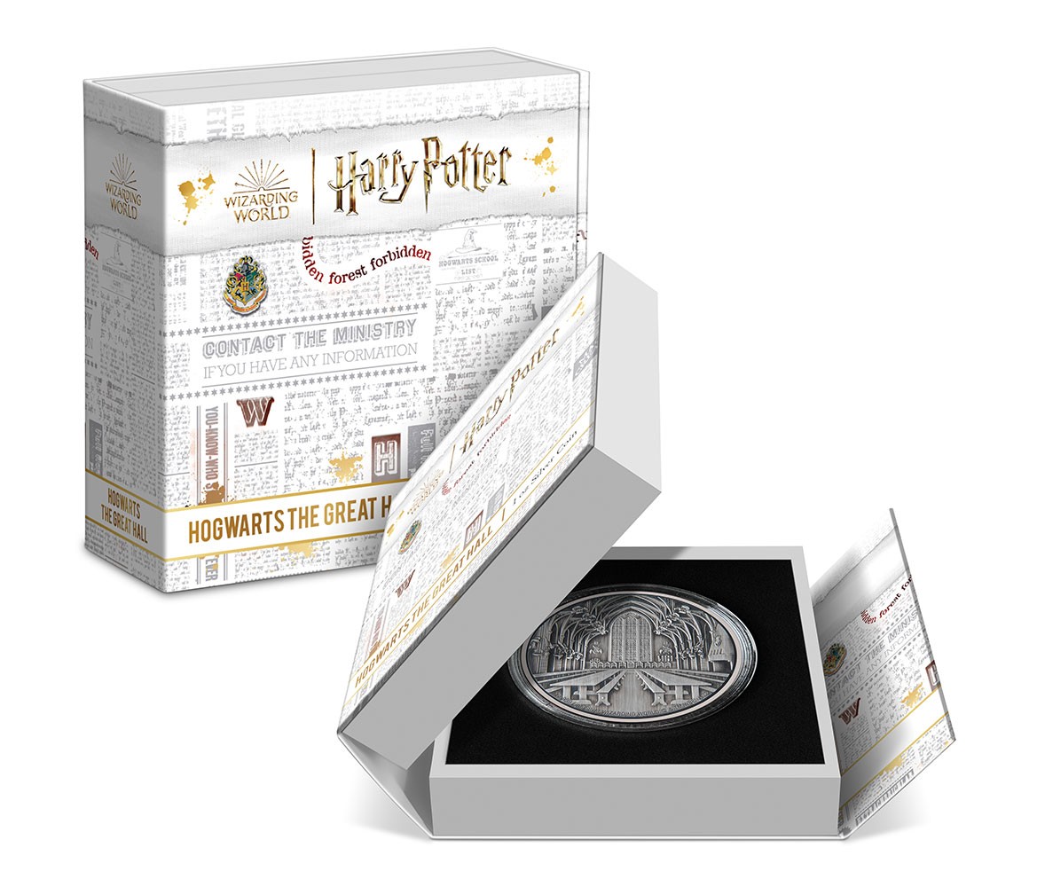 Hogwarts Great Hall 1oz Silver Coin