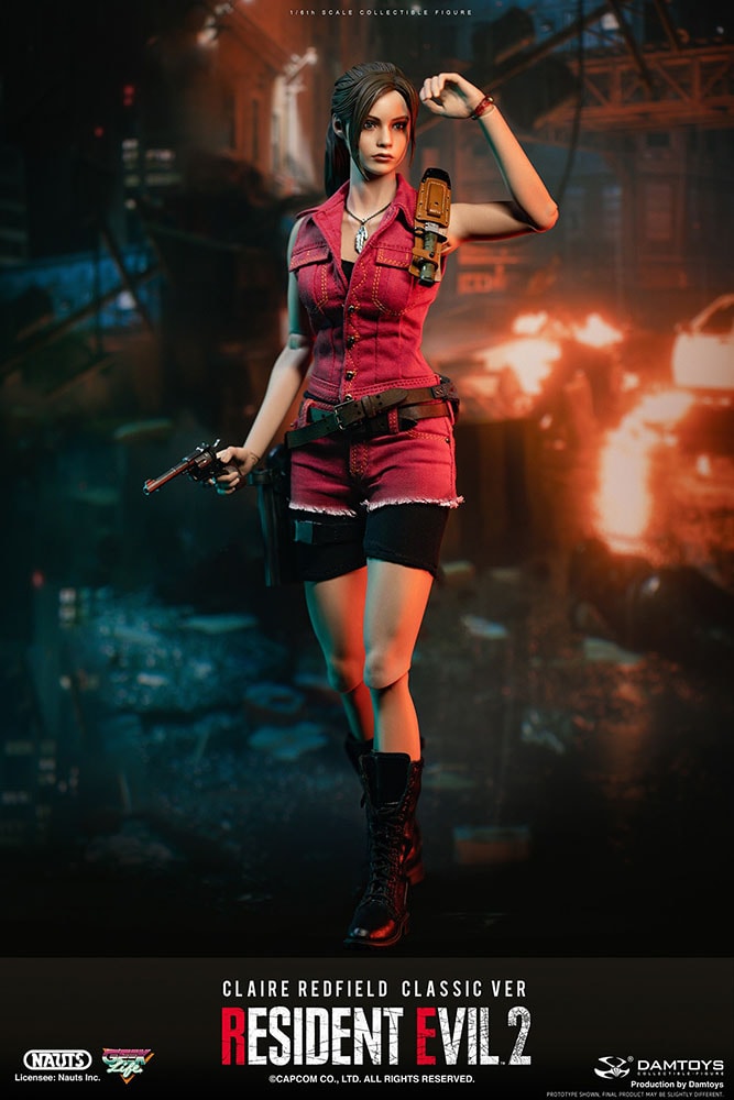 RE2 クレア レッドフィールド CLASSIC ver damtoys Claire Redfield (Classic Version) Sixth Scale Figure by