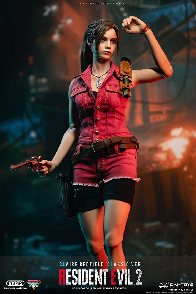 RE2 クレア レッドフィールド CLASSIC ver damtoys Claire Redfield (Classic Version) Sixth Scale Figure by Damtoys