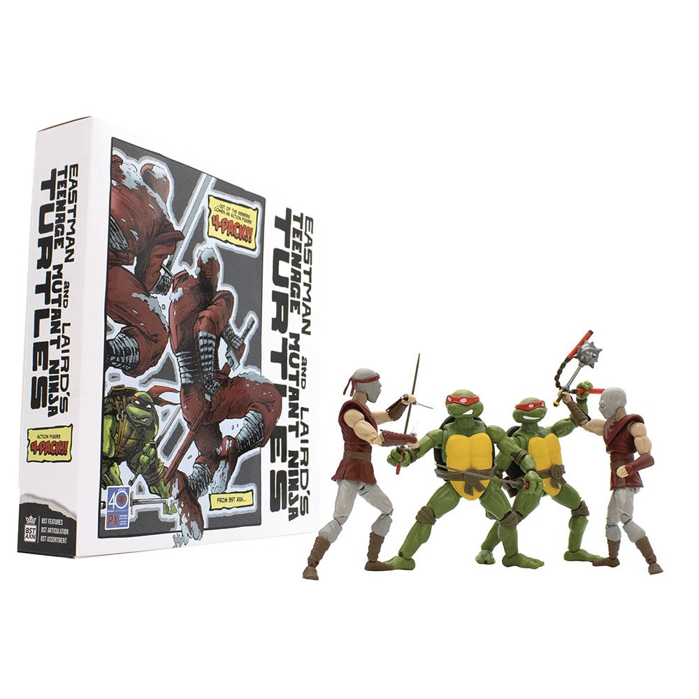 Teenage Mutant Ninja Turtles Action Figure Box Set 1- Prototype Shown