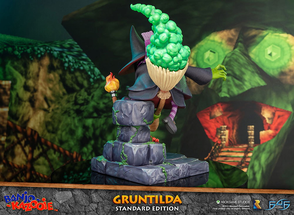 Banjo-Kazooie Gruntilda Statues  (Prototype Shown) View 7