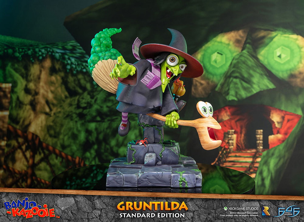 Banjo-Kazooie Gruntilda Statues  (Prototype Shown) View 10