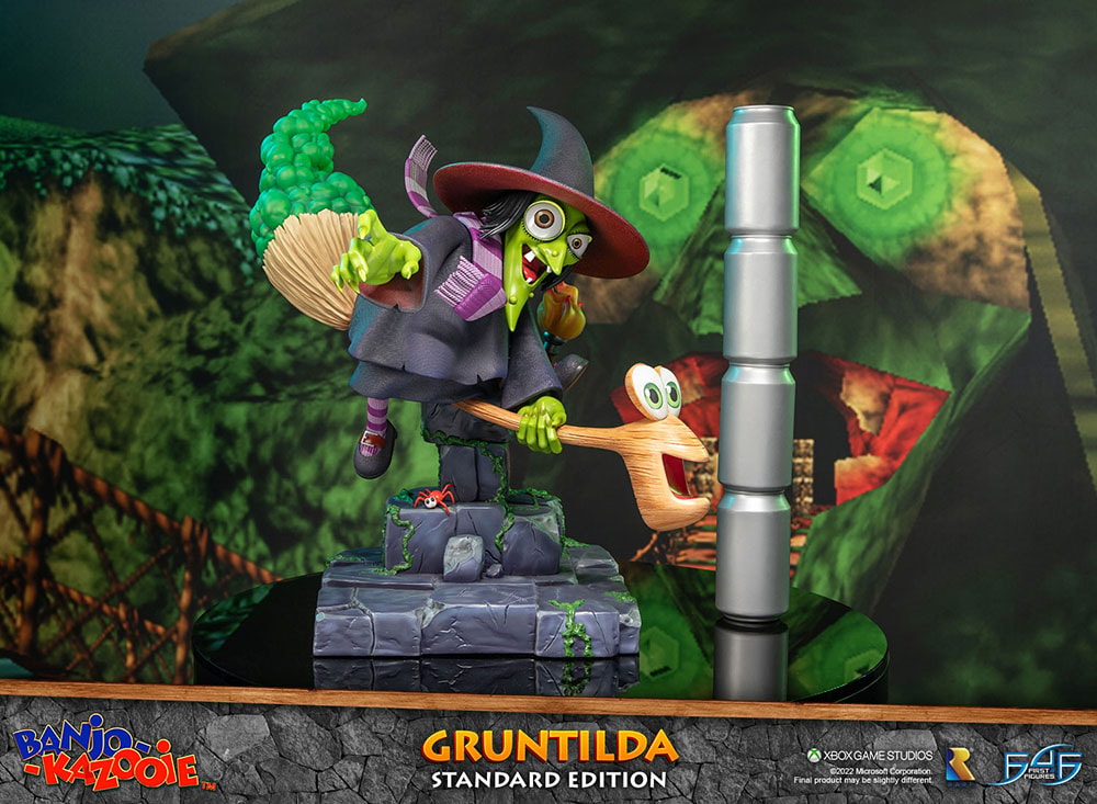 Banjo-Kazooie Gruntilda Statues  (Prototype Shown) View 11