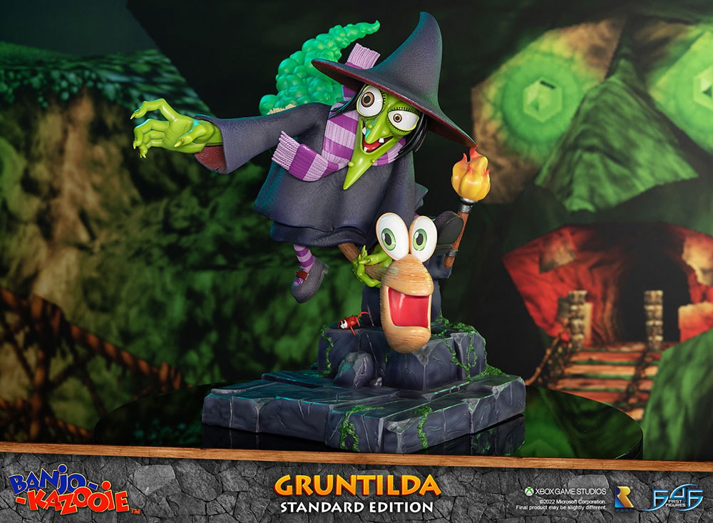 Banjo-Kazooie Gruntilda Statues  (Prototype Shown) View 12