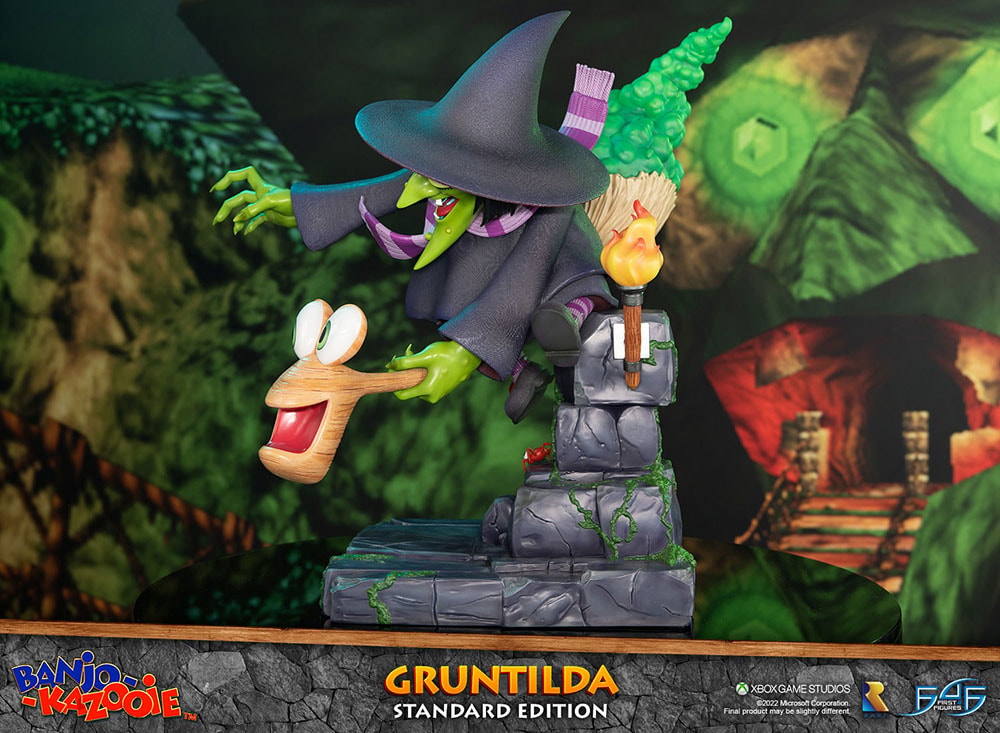 Banjo-Kazooie Gruntilda Statues  (Prototype Shown) View 13