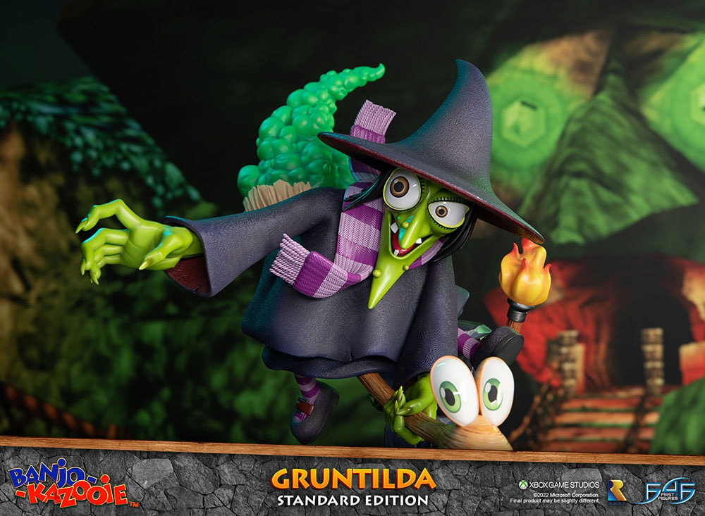 Banjo-Kazooie Gruntilda Statues  (Prototype Shown) View 15