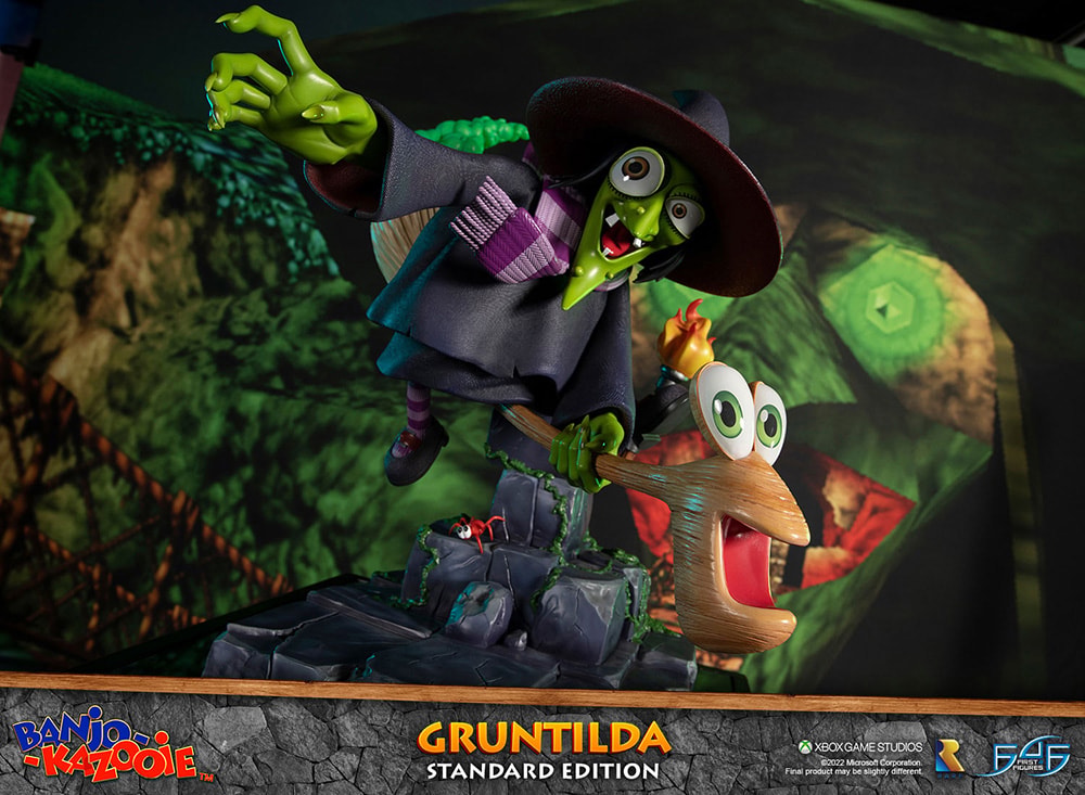 Banjo-Kazooie Gruntilda Statues  (Prototype Shown) View 18