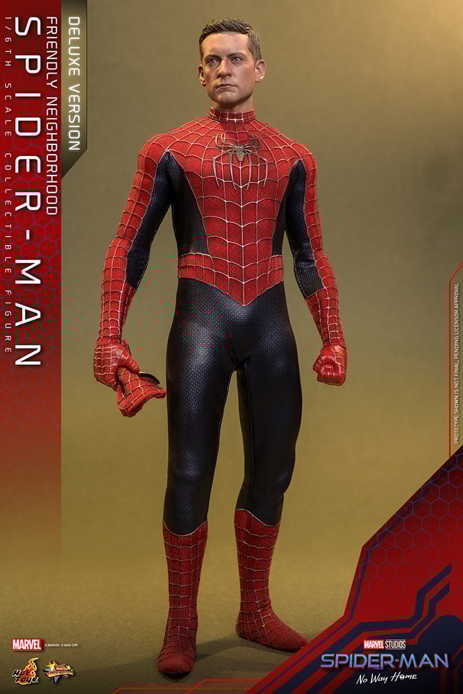 Friendly Neighborhood Spider Man Sixth Scale Figure by Hot Toys