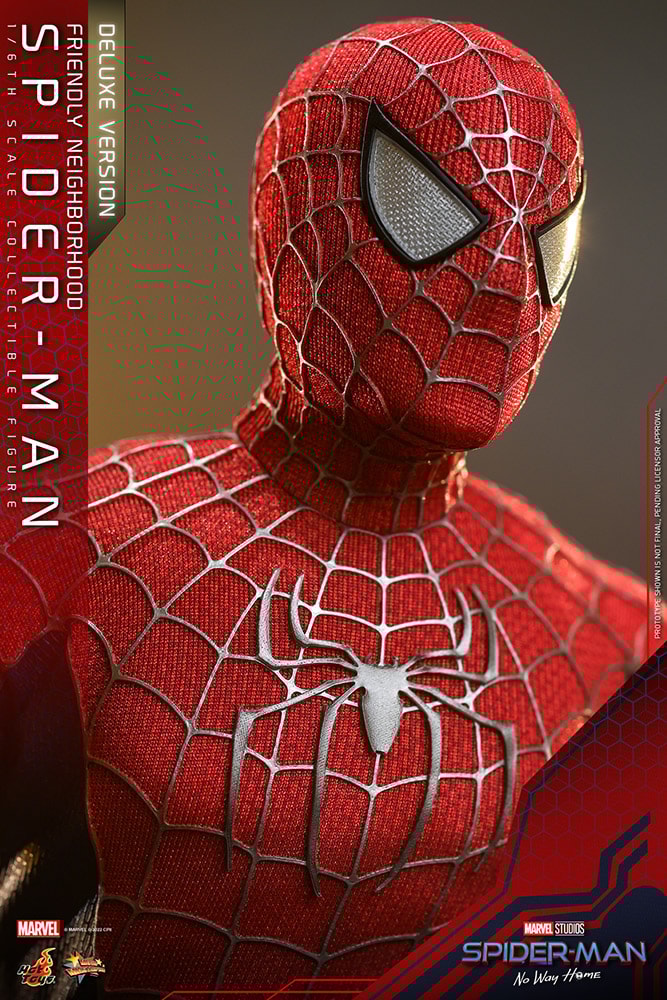 Friendly Neighborhood Spider Man Sixth Scale Figure by Hot Toys