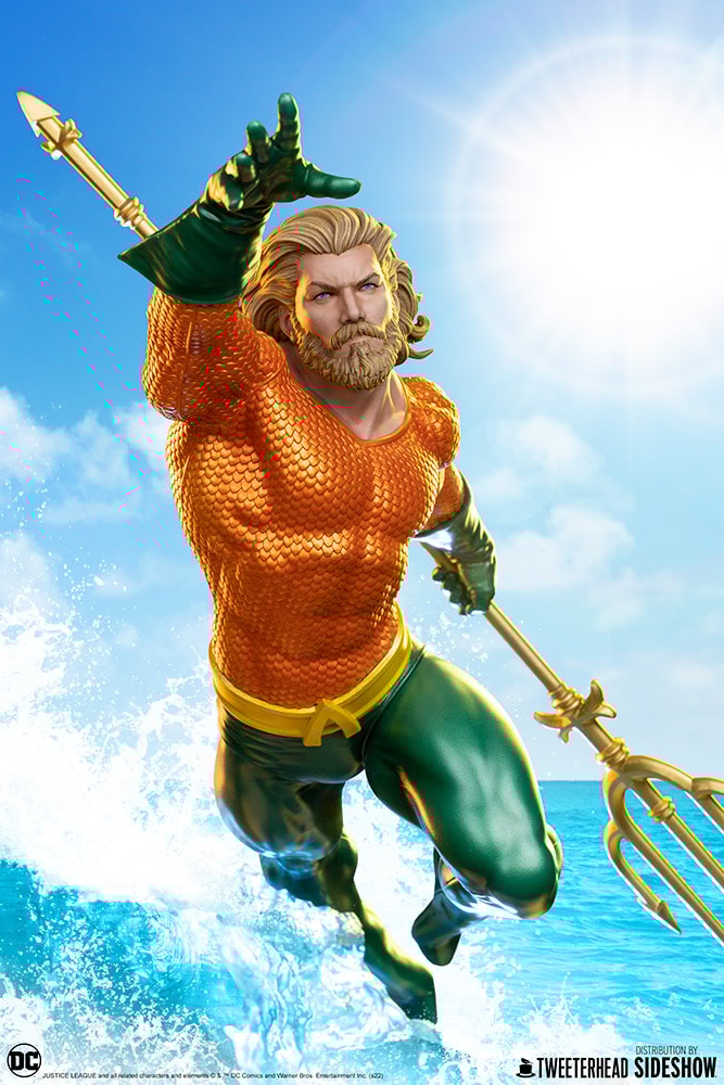 DC Comics Aquaman 1 6 Maquette by Tweeterhead Sideshow Collectibles