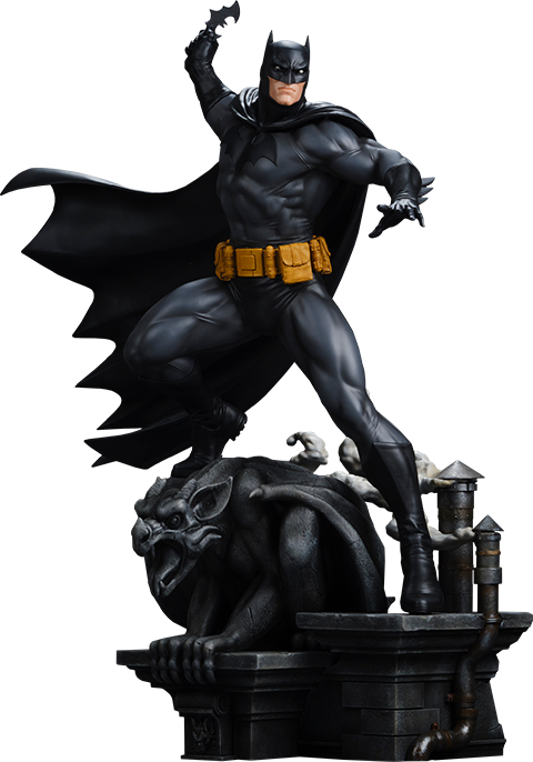 Batman Black and Gray Edition Sixth Scale Maquette by Tweeterhead