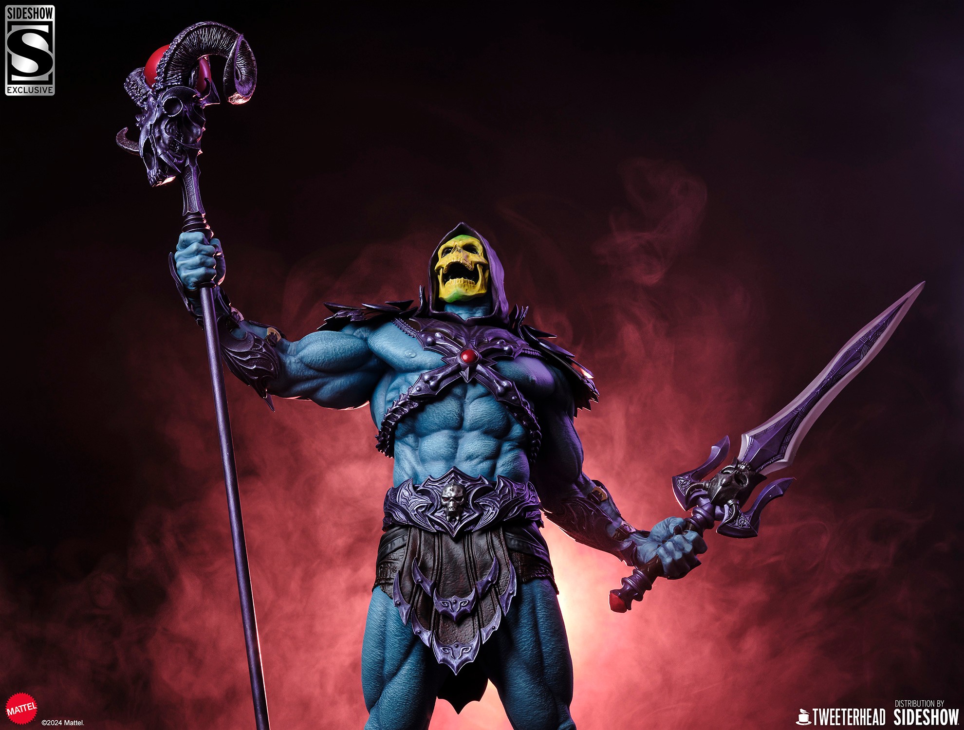 Masters of the Universe Skeletor Legends (Classic Edition) Maquette  Exclusive Edition (Prototype Shown) View 1