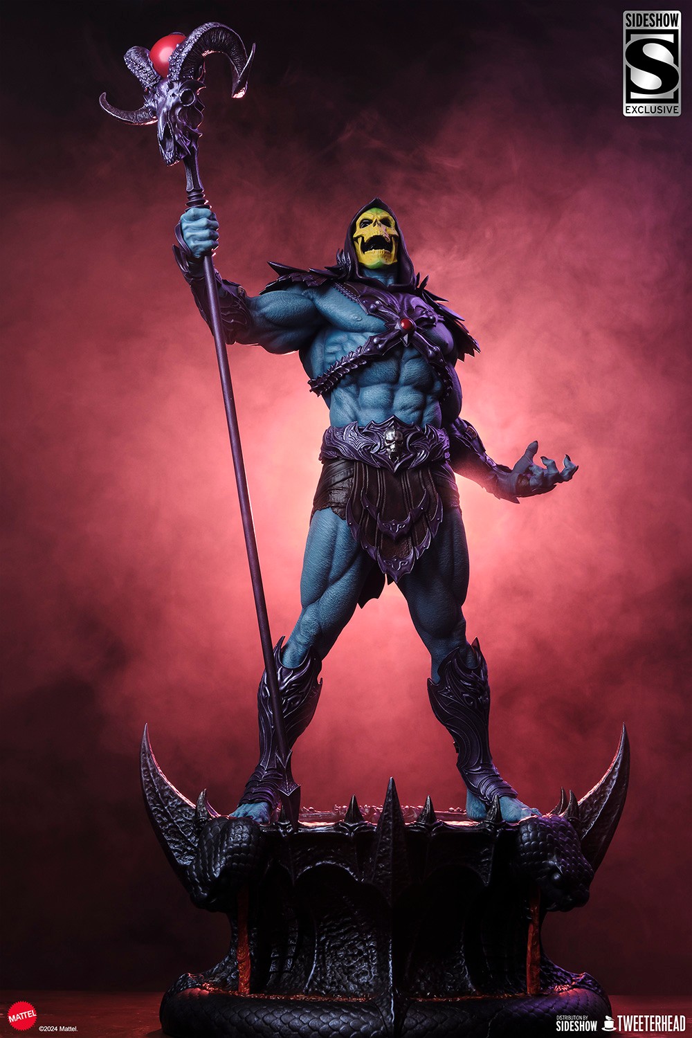 Masters of the Universe Skeletor Legends (Classic Edition) Maquette  Exclusive Edition (Prototype Shown) View 2