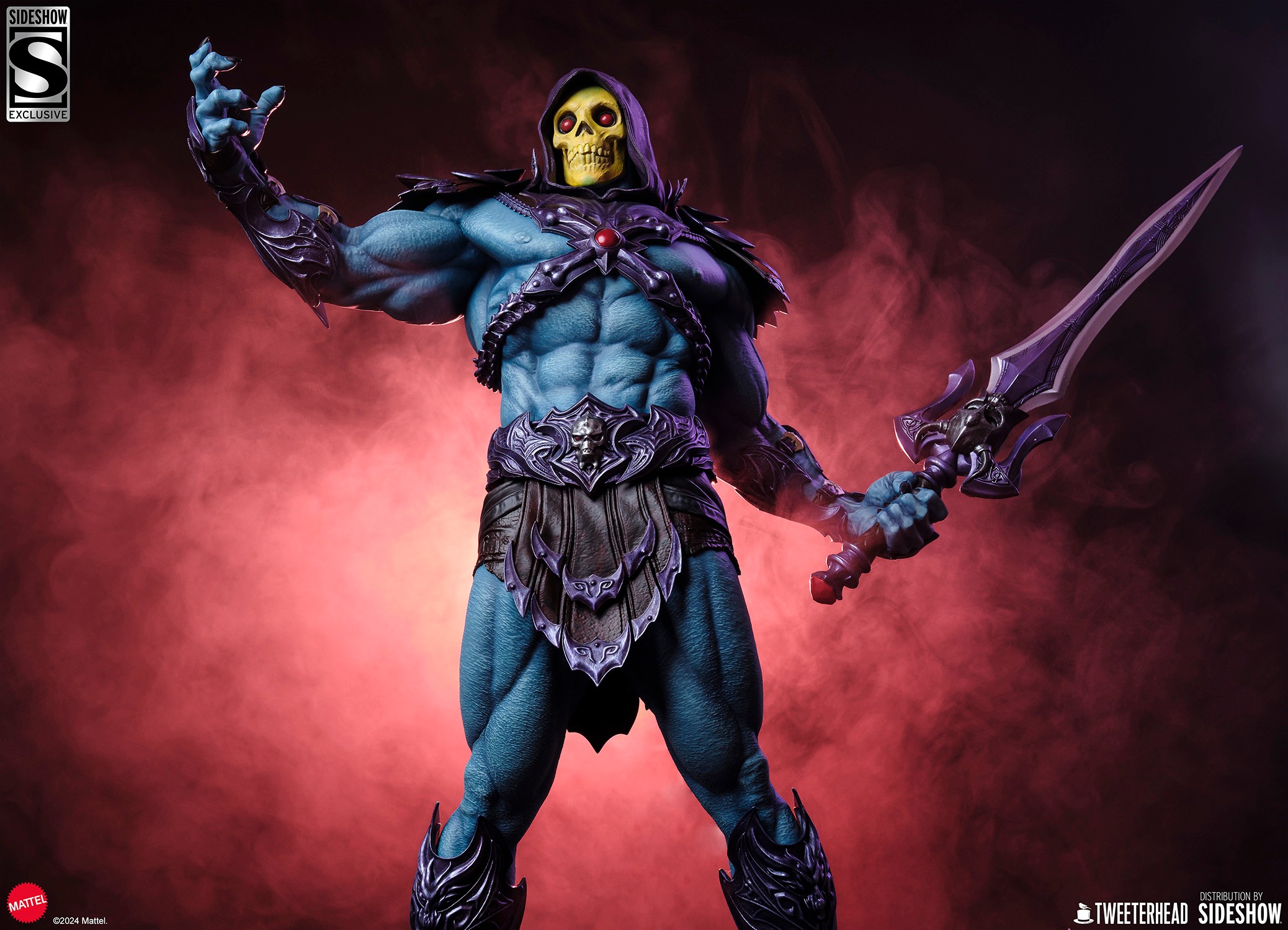 Masters of the Universe Skeletor Legends (Classic Edition) Maquette  Exclusive Edition (Prototype Shown) View 3