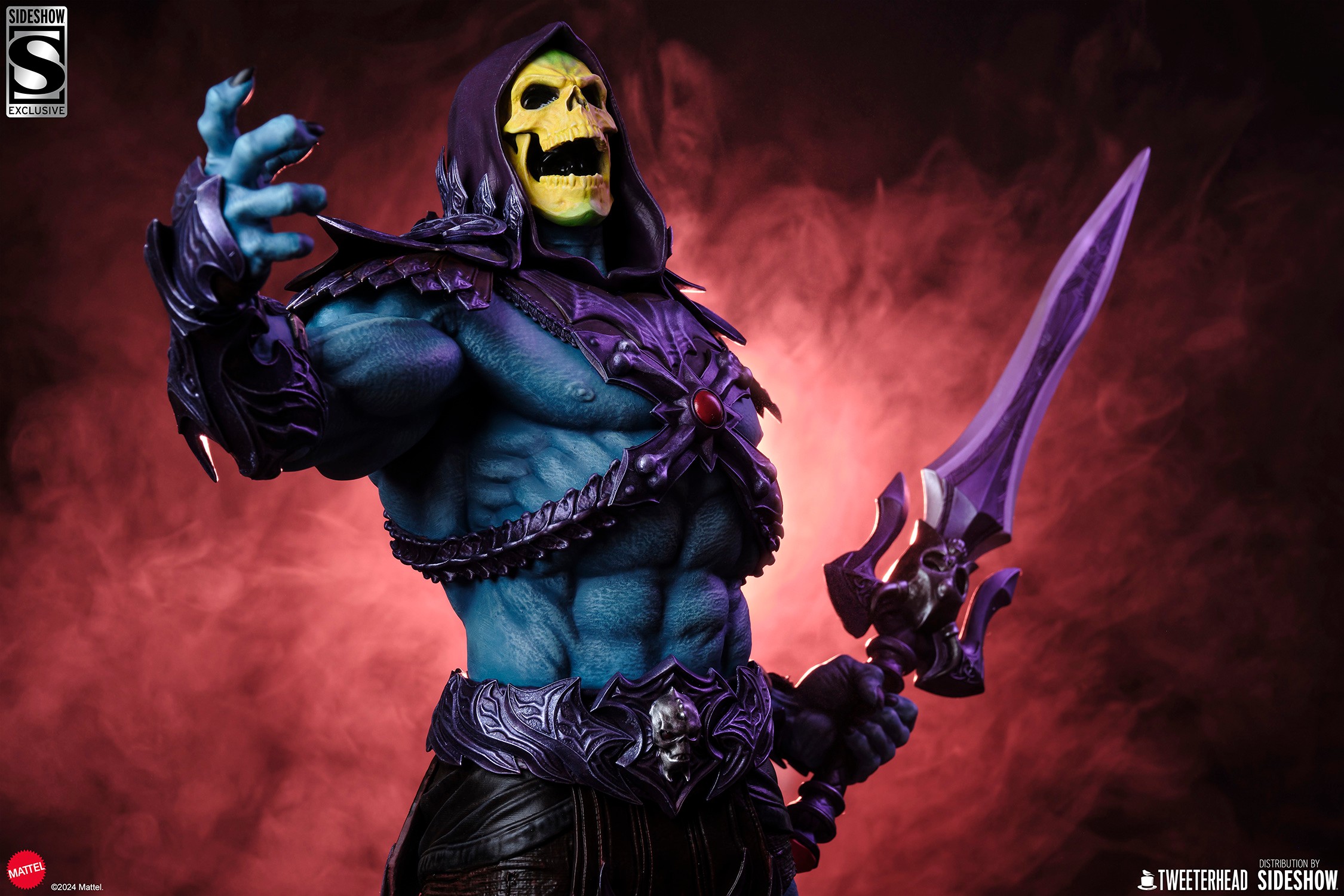 Masters of the Universe Skeletor Legends (Classic Edition) Maquette  Exclusive Edition (Prototype Shown) View 4