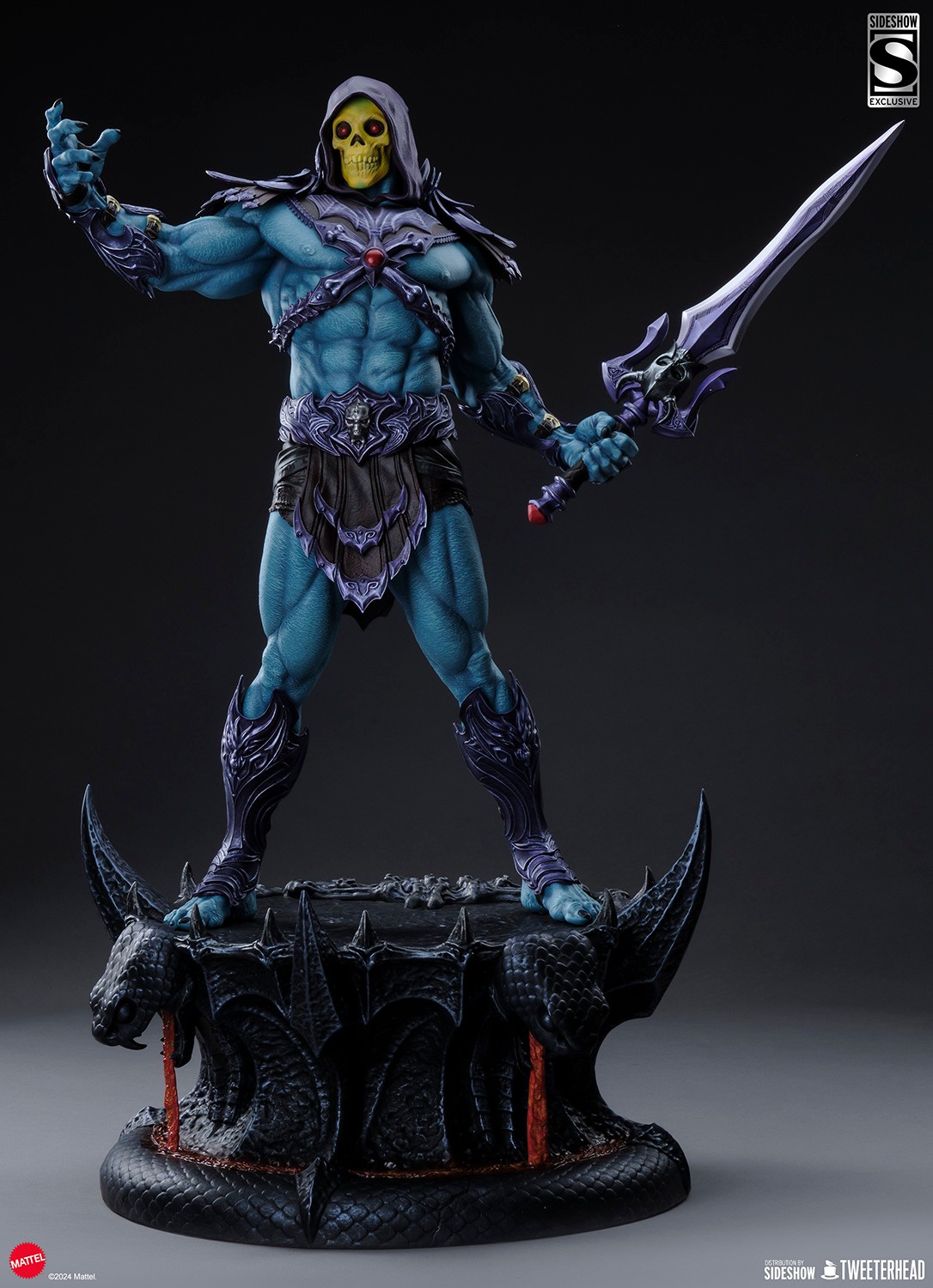 Masters of the Universe Skeletor Legends (Classic Edition) Maquette  Exclusive Edition (Prototype Shown) View 7