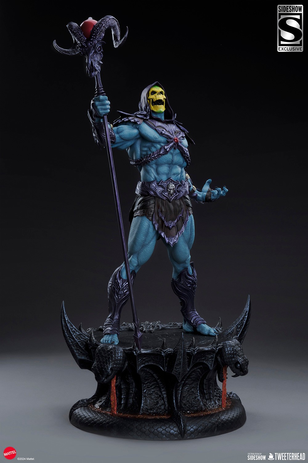 Masters of the Universe Skeletor Legends (Classic Edition) Maquette  Exclusive Edition (Prototype Shown) View 8