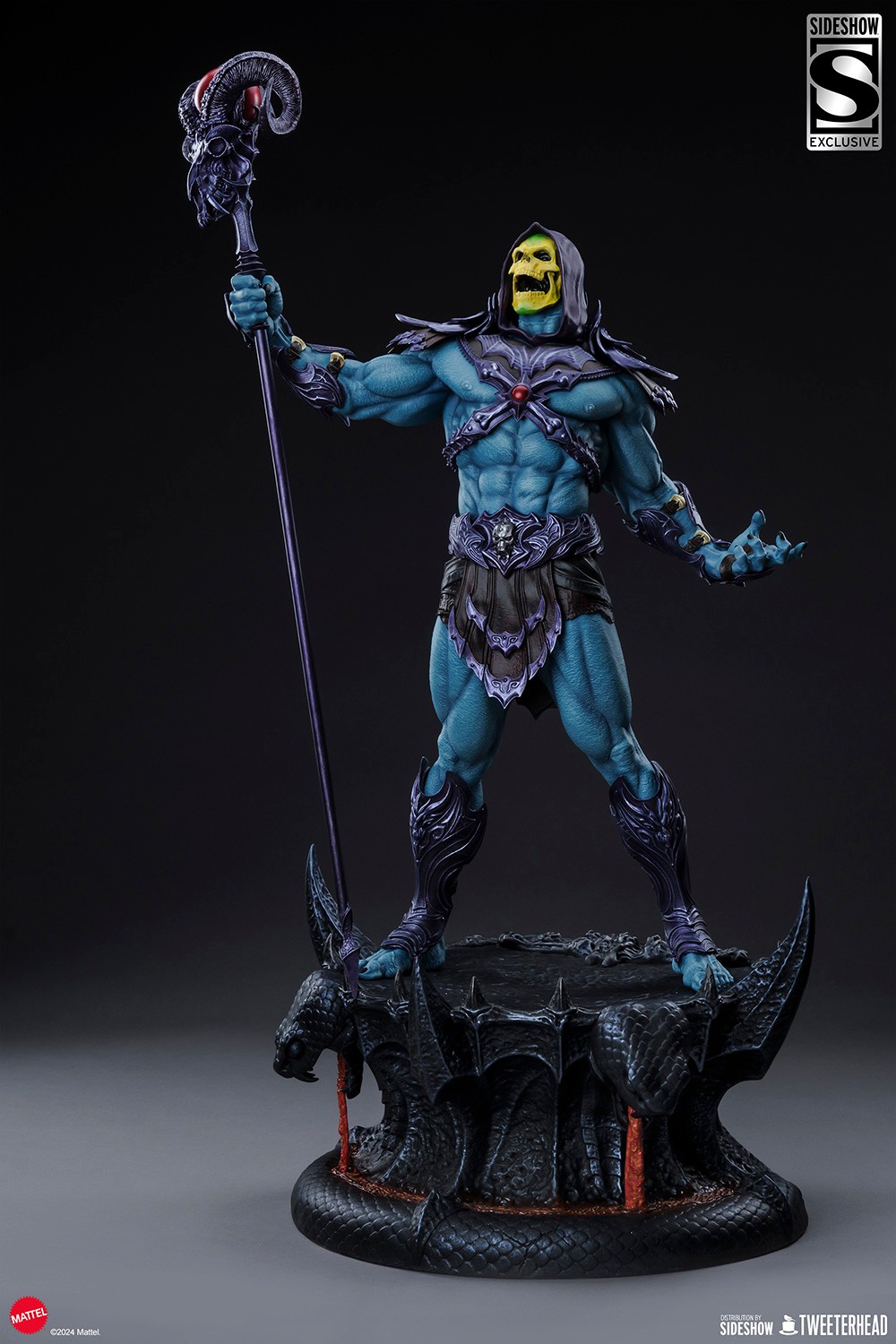 Masters of the Universe Skeletor Legends (Classic Edition) Maquette  Exclusive Edition (Prototype Shown) View 9