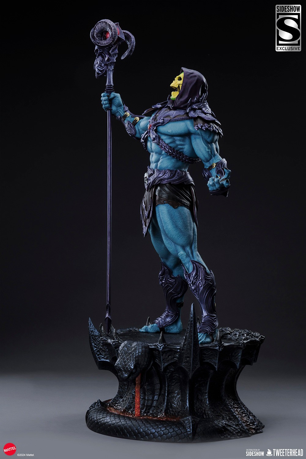 Masters of the Universe Skeletor Legends (Classic Edition) Maquette  Exclusive Edition (Prototype Shown) View 10