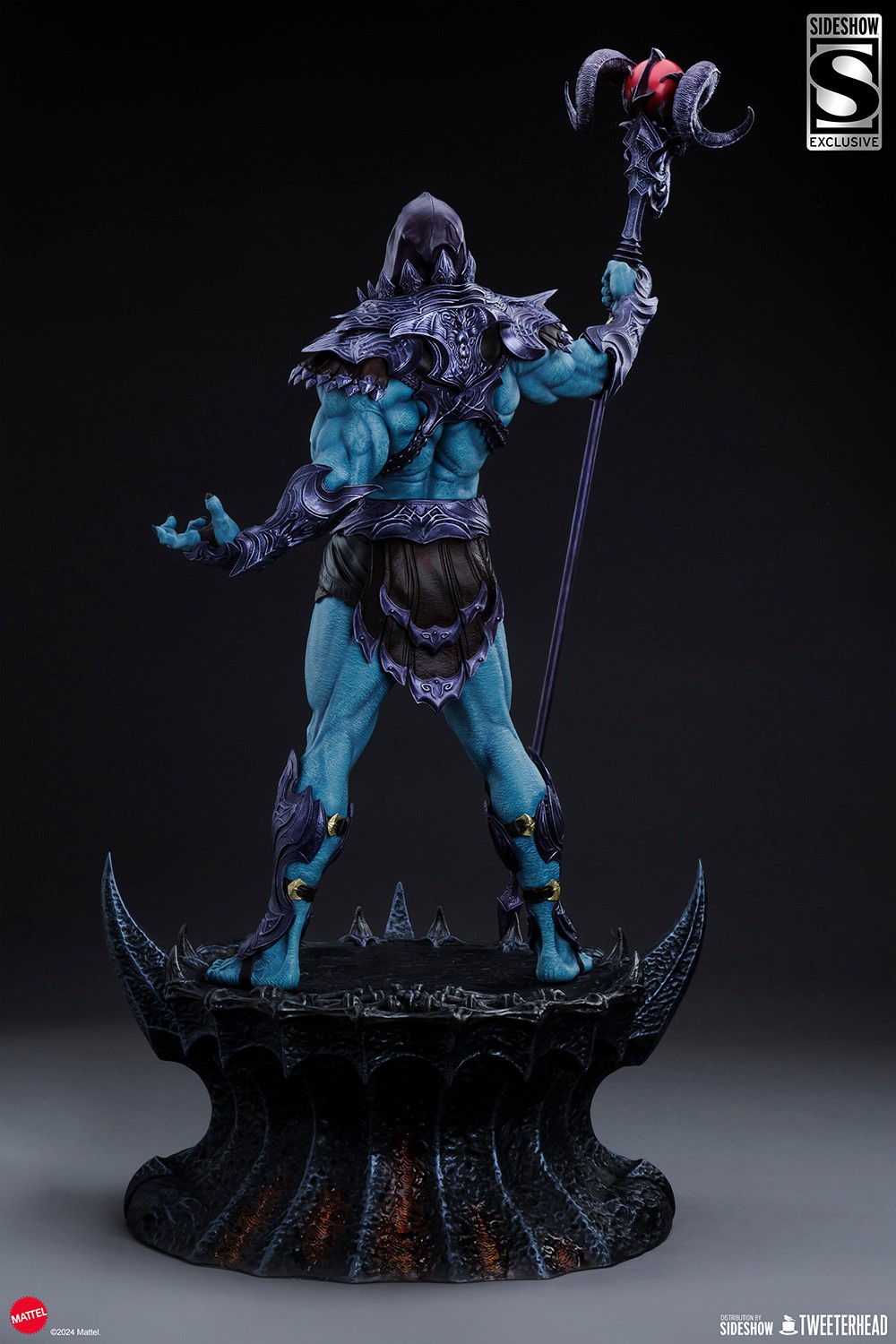 Masters of the Universe Skeletor Legends (Classic Edition) Maquette  Exclusive Edition (Prototype Shown) View 11
