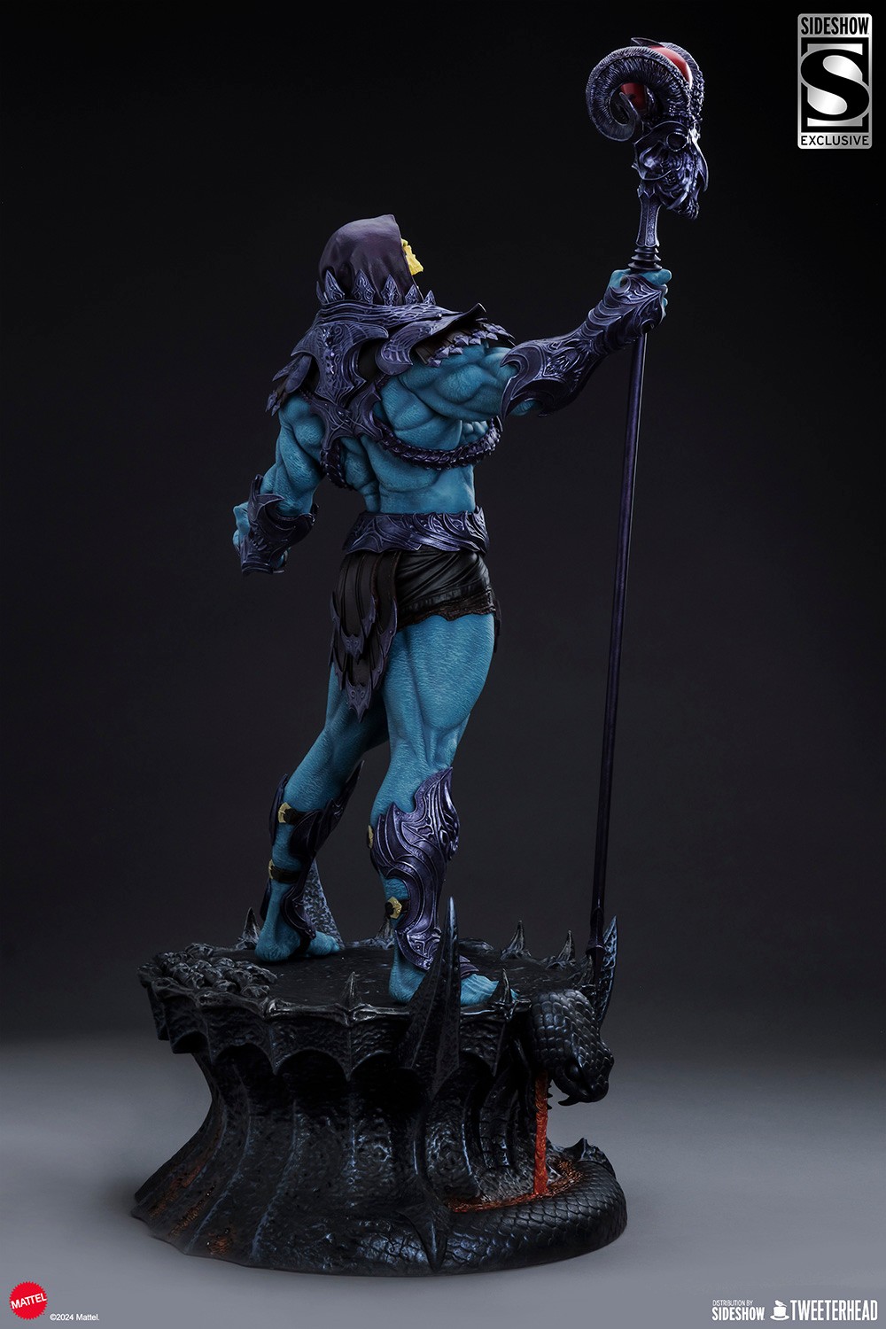 Masters of the Universe Skeletor Legends (Classic Edition) Maquette  Exclusive Edition (Prototype Shown) View 12