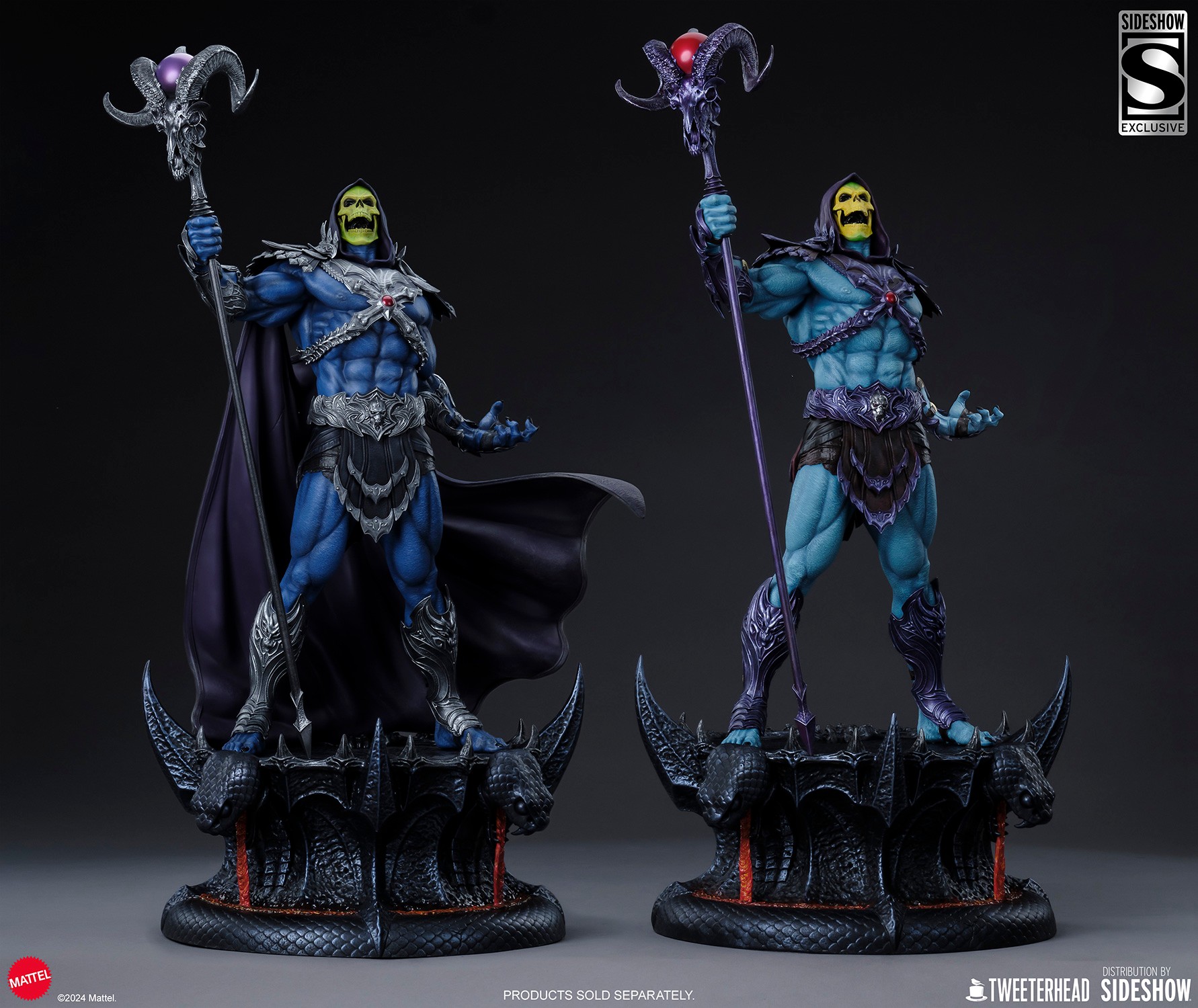 Masters of the Universe Skeletor Legends (Classic Edition) Maquette  Exclusive Edition (Prototype Shown) View 13