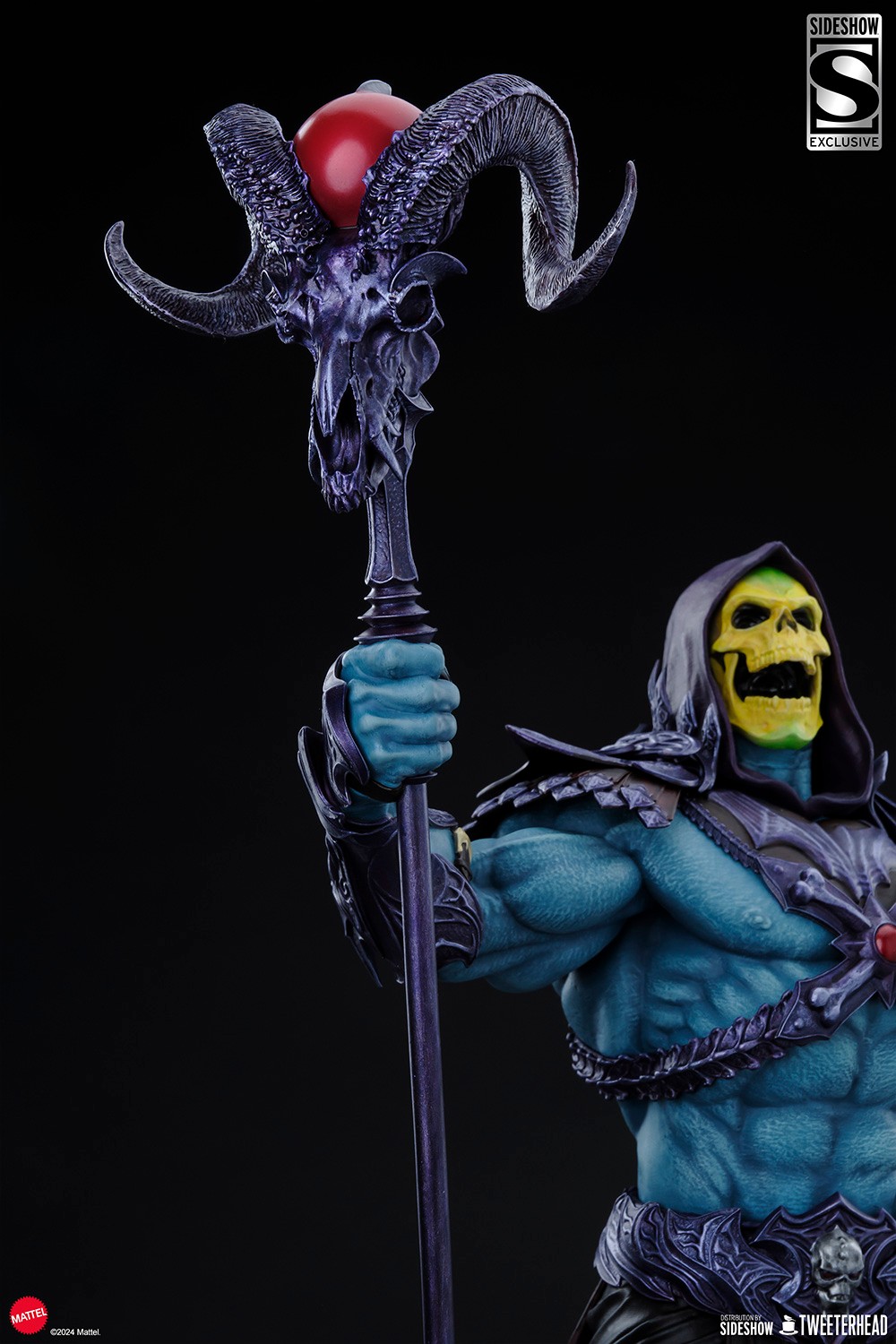 Masters of the Universe Skeletor Legends (Classic Edition) Maquette  Exclusive Edition (Prototype Shown) View 15