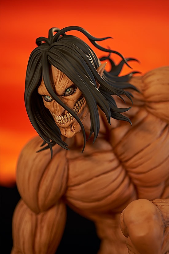 Pop Up Parade Eren Yeager: Attack Titan Version XL (Prototype Shown) View 6